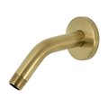 Kingston Brass 6Inch Shower Arm with Flange, Brushed Brass K151K7